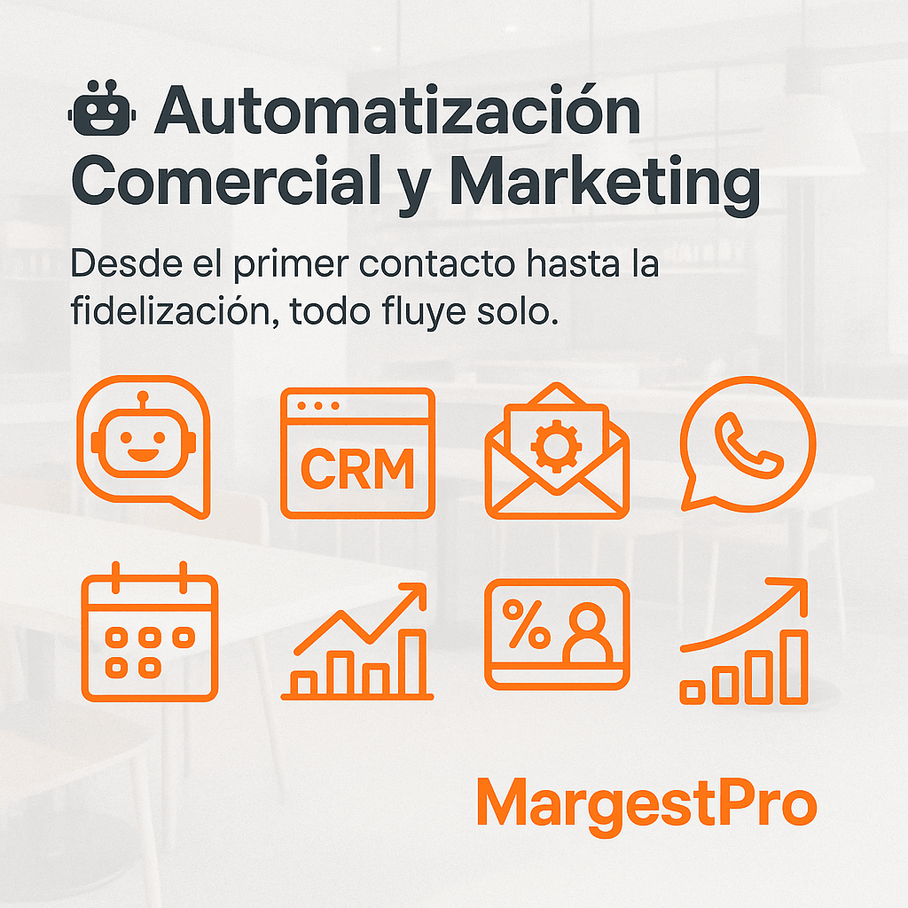 automatización-inteligente-marketing Automatizamos con soluciones IA la hostelería | restaurantes | Fast food. Automatiza reservas, pedidos, delivery y WhatsApp. Más ventas, menos esfuerzo.
